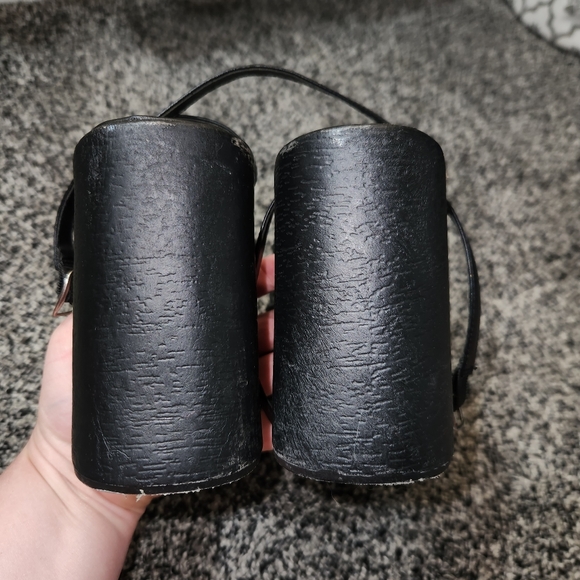 soda chunky Black Strappy sandals Thick Retro Y2k 90s*please See Photos For Size - Picture 3 of 16